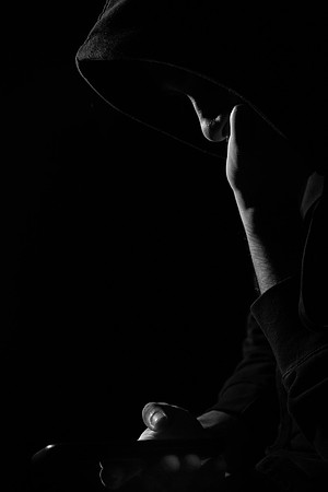 Teenager with Phone