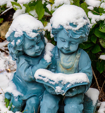 Reading Lesson in the Snow-Wally Lewis