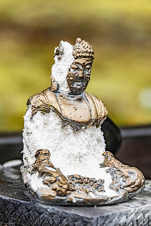 Neal Erickson Buddha Figurine, Cumberland Cemetary, Ap.17.2023-5