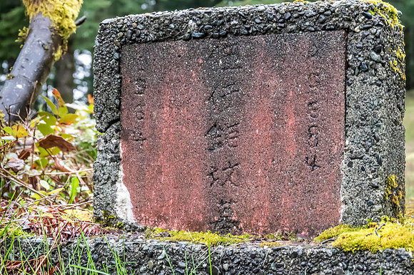 Neal Erickson Chinese Headstone 2, Japanese & Chinese Cemetary, Ap.17.2023-22