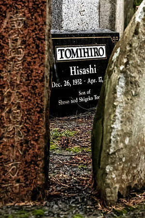 Neal Erickson Headstone, Japanese & Chinese Cemetary, Ap.17.2023-17