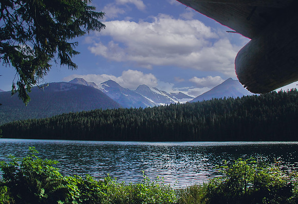 Bowron Cabin View - Bob Timbers