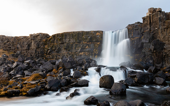Rugged Waterfall - Thomas Ellis