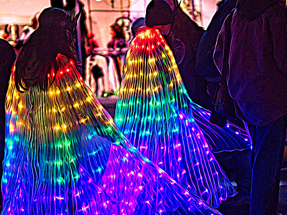 Jessica North-O'Connell Expressionist Rainbow Dancers