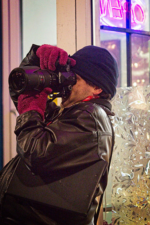 Jessica North-O'Connell Getting the shot
