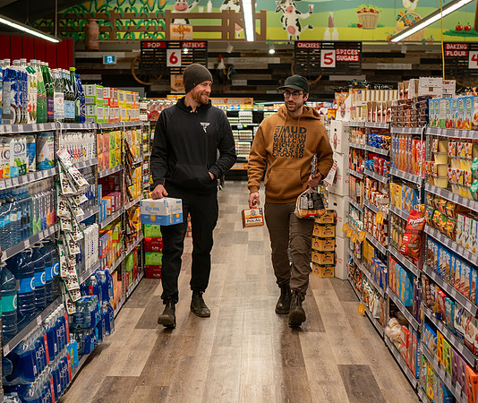 Bill Jorgensen Getting Supper Supplies-2
