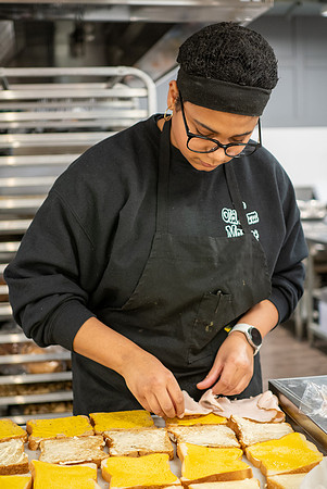 Bill Jorgensen Working the Deli