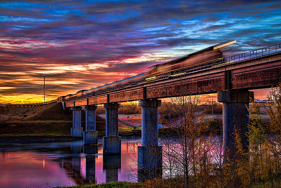 THIRD PLACE - Robert Burkholder-Morning Train