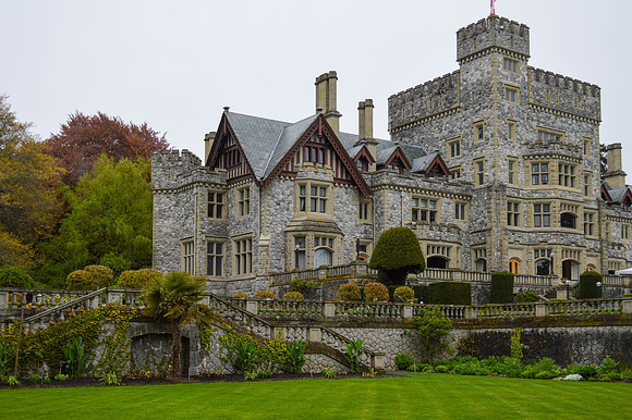 Linda McShane-View of Hatley Castle