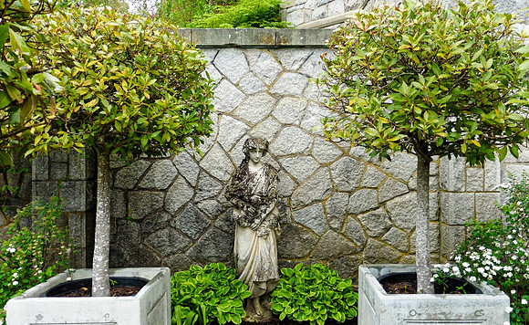Linda McShane-Italian Garden Statue
