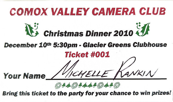 Party-Christmas 2010 Ticket